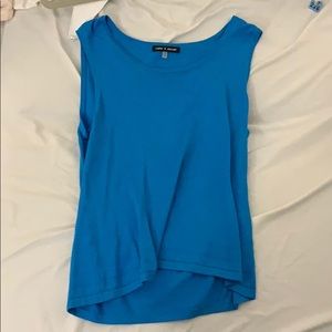 Blue tank top